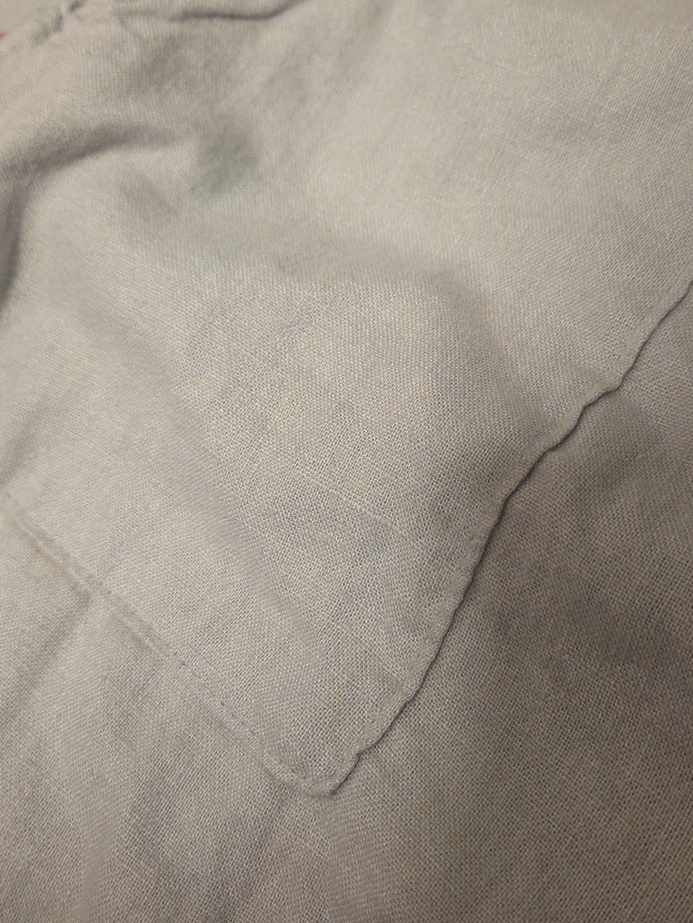 Abercrombie & Fitch Sloan Tailored Sage Wide Leg Linen Pants - Picture 6 of 9